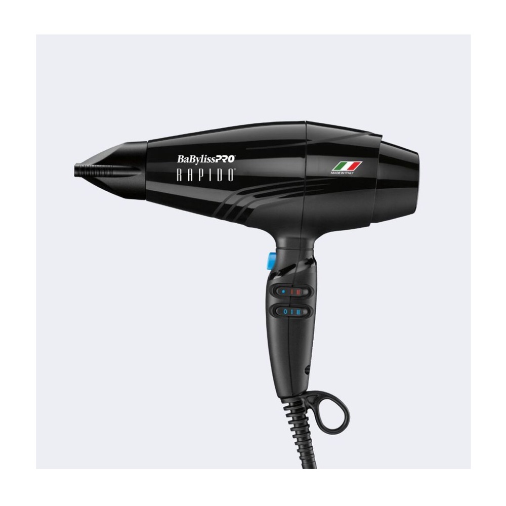 BaBylissPRO Rapido Black Hair Dryer